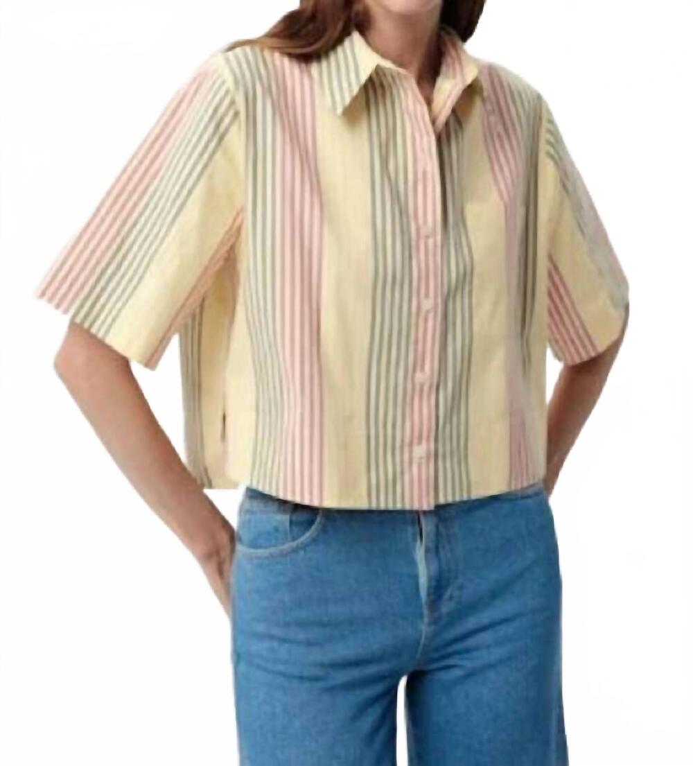 NEW EXQUISE ambra shirt in multi